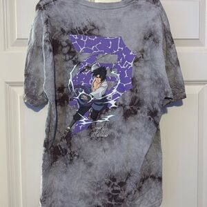 Purple gradient Naruto shippuden x primitive tee